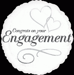 Foil 18inch Two Hearts Engagement