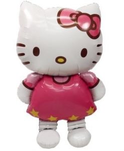 Foil AirWalker Hello Kitty Helium Balloon