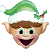 Qualatex Foil Jumbo Christmas Elf